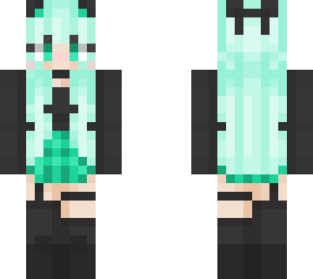 edited cute cat girl