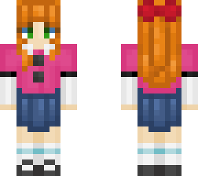 Elisabeth Afton Minecraft Skin