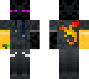 enderman with infinity gauntlet