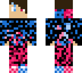 i like blue and pink