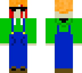 it's me! but with overalls