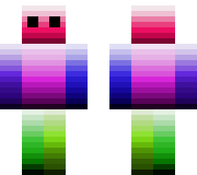 multi-colored skin