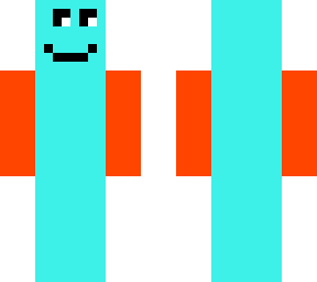 orange and cyan stripes