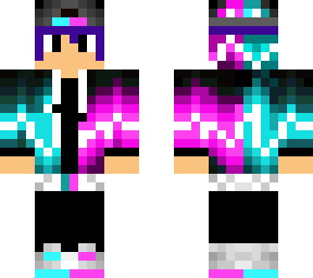 pink and blue dude