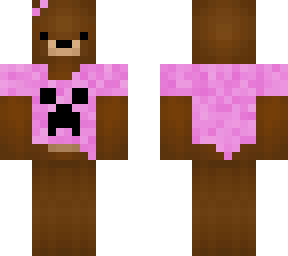 pink creeper bear