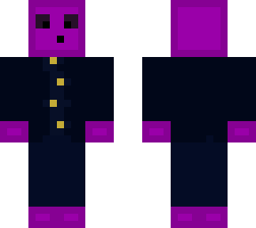 purple suit