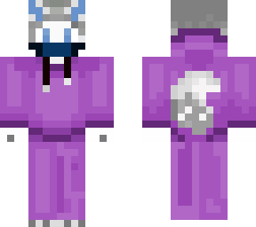 purple wolf with mask remake