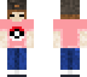 Pokemon Brown Hair Minecraft Skins
