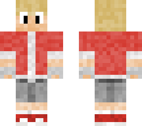 the new new new new new limelazy minecraft skin red