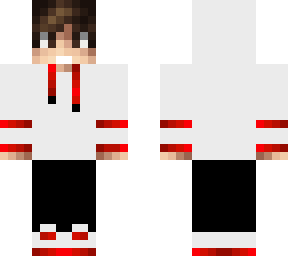 white hoodie