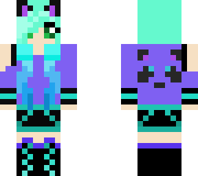 wolf panda girl