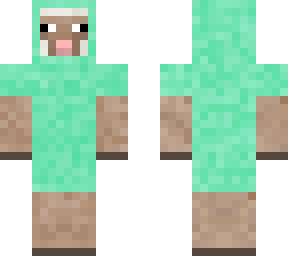 #2 cyan sheep man