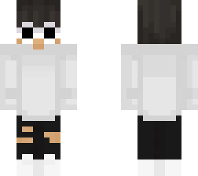 Black And White Boy Clout Goggles Minecraft Skin