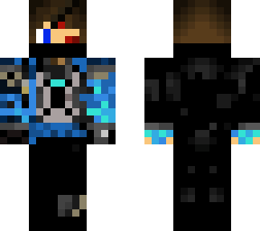 black district mask and eye closed
