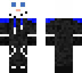 blue hoodie snowman