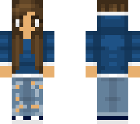 blue sweater