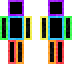 colorful outlined (black)