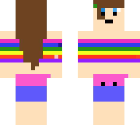 crop top girl