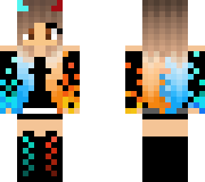 fire ice girl