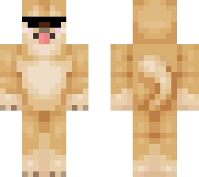 fix nose doge with sunglasses
