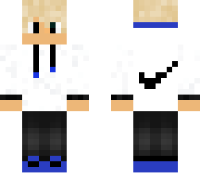 full white nike boy