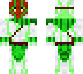 ghost mask 3 (green)