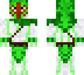ghost mask assasin (green)