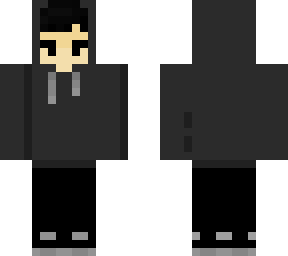 hooded person