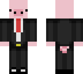 pig in suit