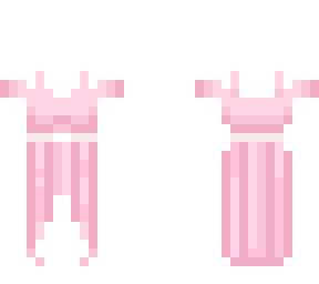 pink wedding dress lol