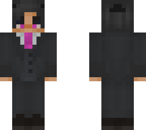 purple tie