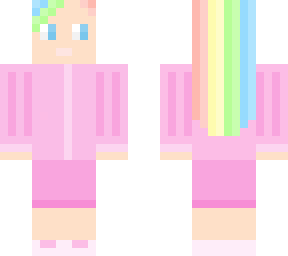 rainbow girl