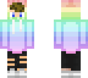 rainbow hoodie boi