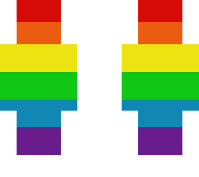 rainbow person