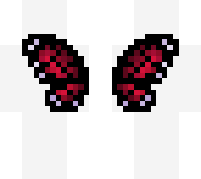 red buttlerfly