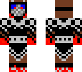 silver armored skull kid