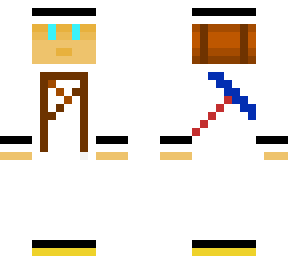 white miner suit boy