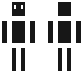 3d stickman (white on black)