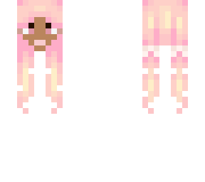 base female girl head and hair only