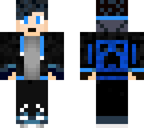 blue jacket