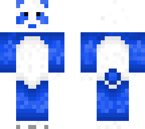 blue panda
