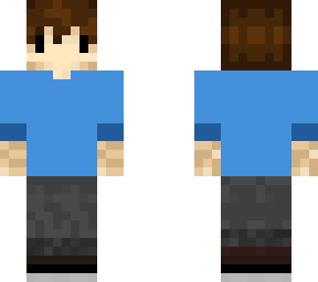 blue shirted *****