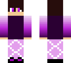 cute purple boy