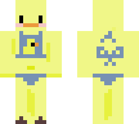 duck in bikini