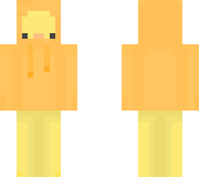 duck outfit orange