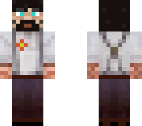 farmer with beard and flower