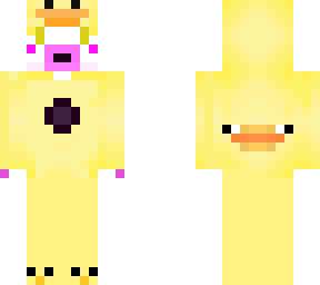 funtime foxy in a duck suit