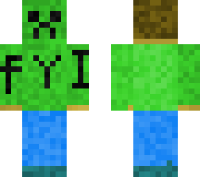 fyi. creeper subscriber skin