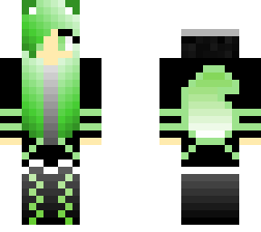 green wolf girl