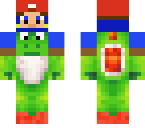 mario on yoshi remastered